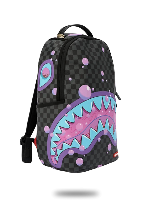 Sprayground Purple Slime Takeover DLXSV Backpack