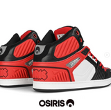 Osiris NYC 83 XRP White/Red/Black
