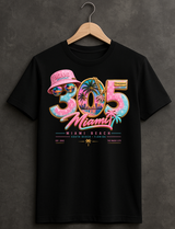 Miami 305 Women’s Graphic T-Shirt – Miami Beach Souvenir Tee
