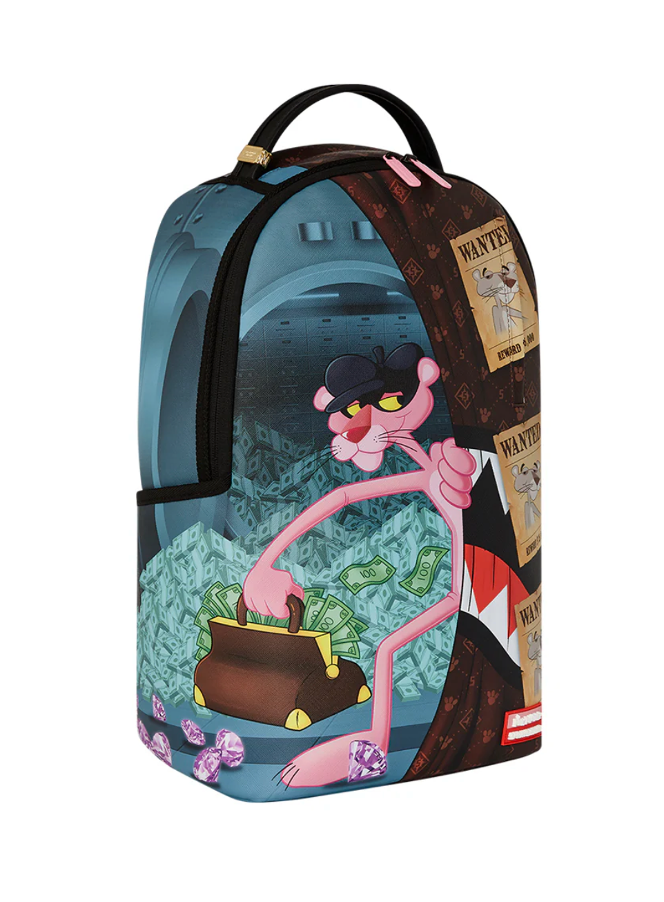 Sprayground Pink Panther Heist Getaway DLXSV Backpack