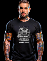 Miami Tape Sessions DJ T-Shirt | Retro Cassette Graphic Tee | Grooveman Music