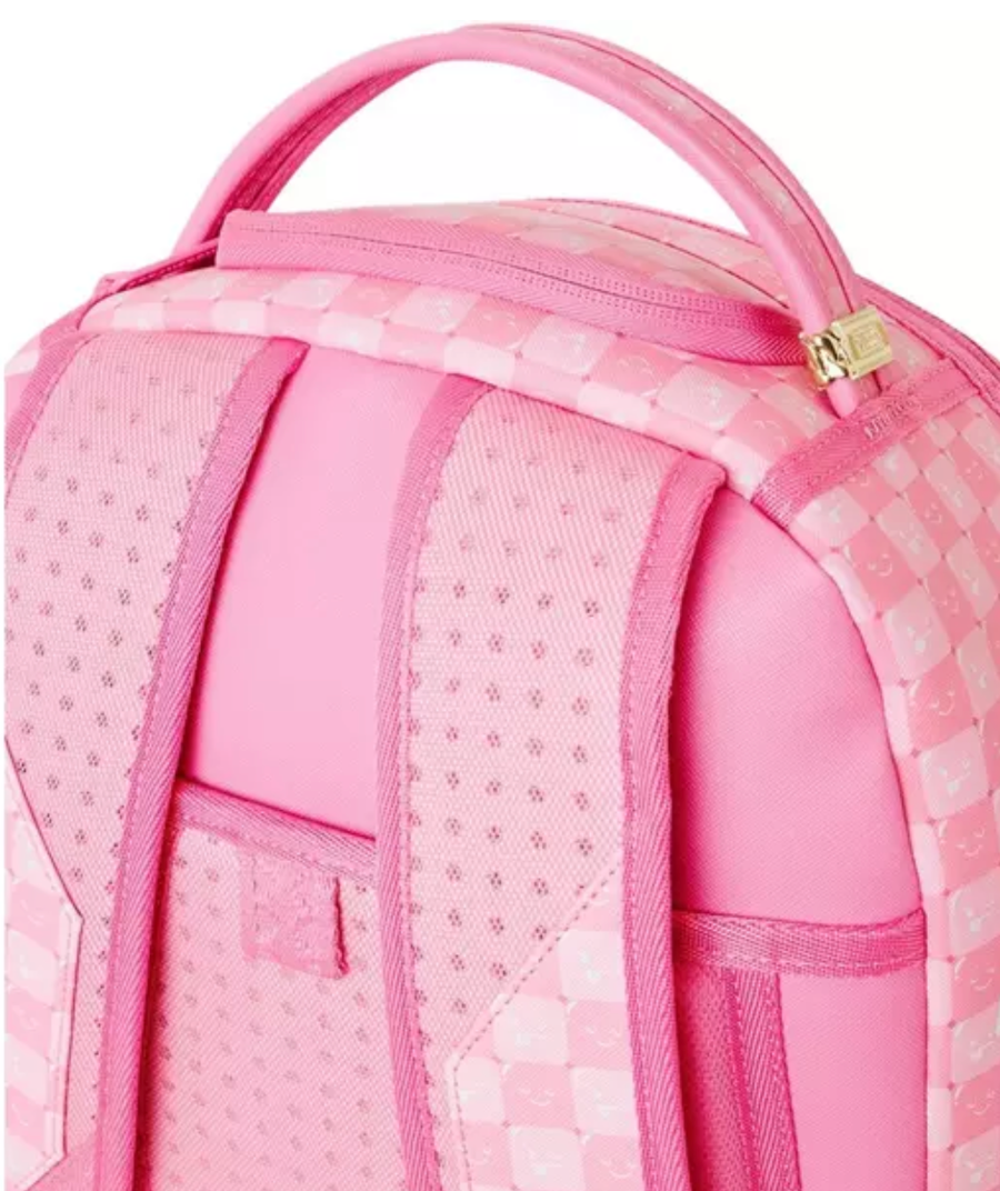 Sprayground Pink New Face Backpack
