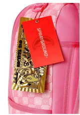 Sprayground Pink New Face Backpack