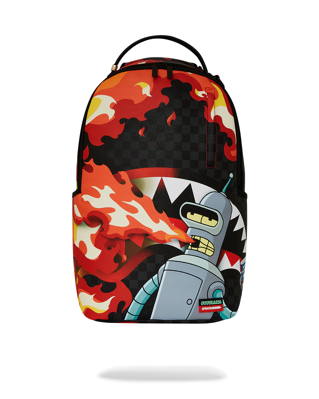Sprayground Futurama Bender Fire  Breather DLXSV Backpack