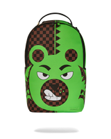 Sprayground Green Money Bear Backpack