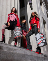 Sprayground Hello Kitty Offcial Collab Brick Wall Split Backpack