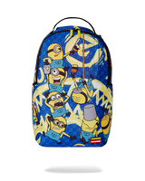 Backpack with cartoon character design on a white background