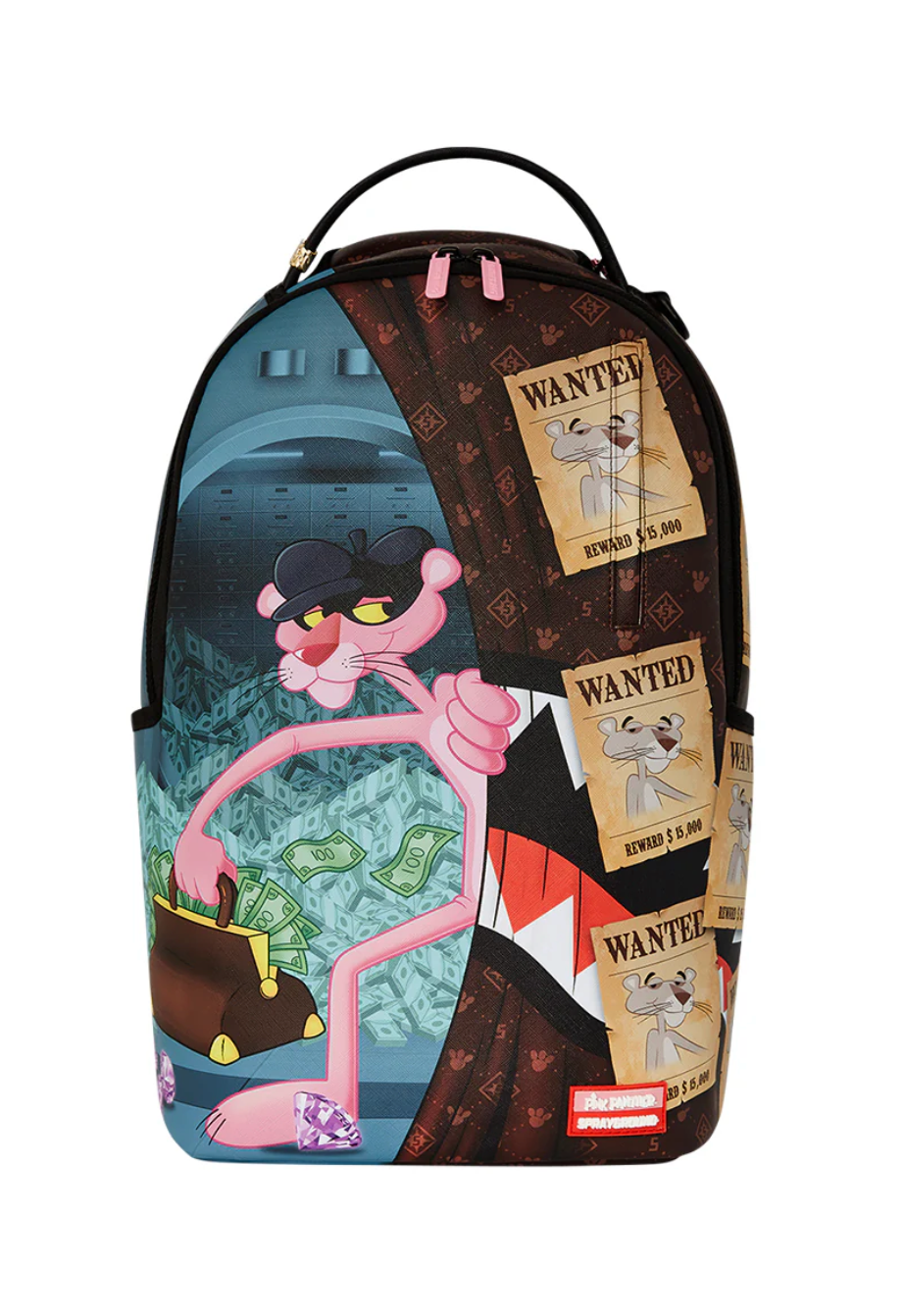 Sprayground Pink Panther Burglar Escape DLXSV Backpack