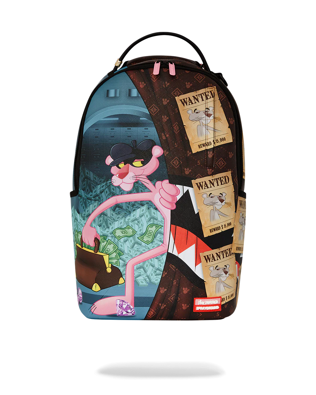 Sprayground Pink Panther Heist Getaway DLXSV Backpack