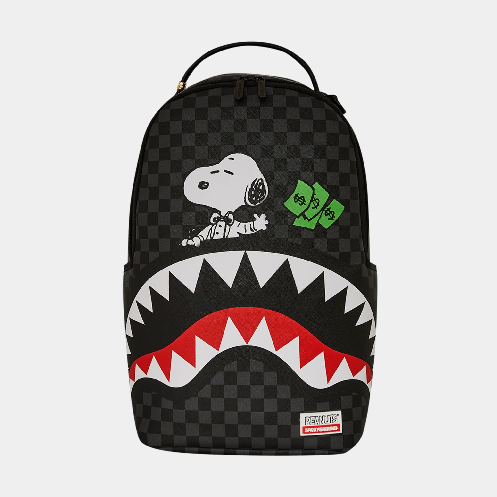 Sprayground Snoopy Top Shark Money DLXSV Backpack