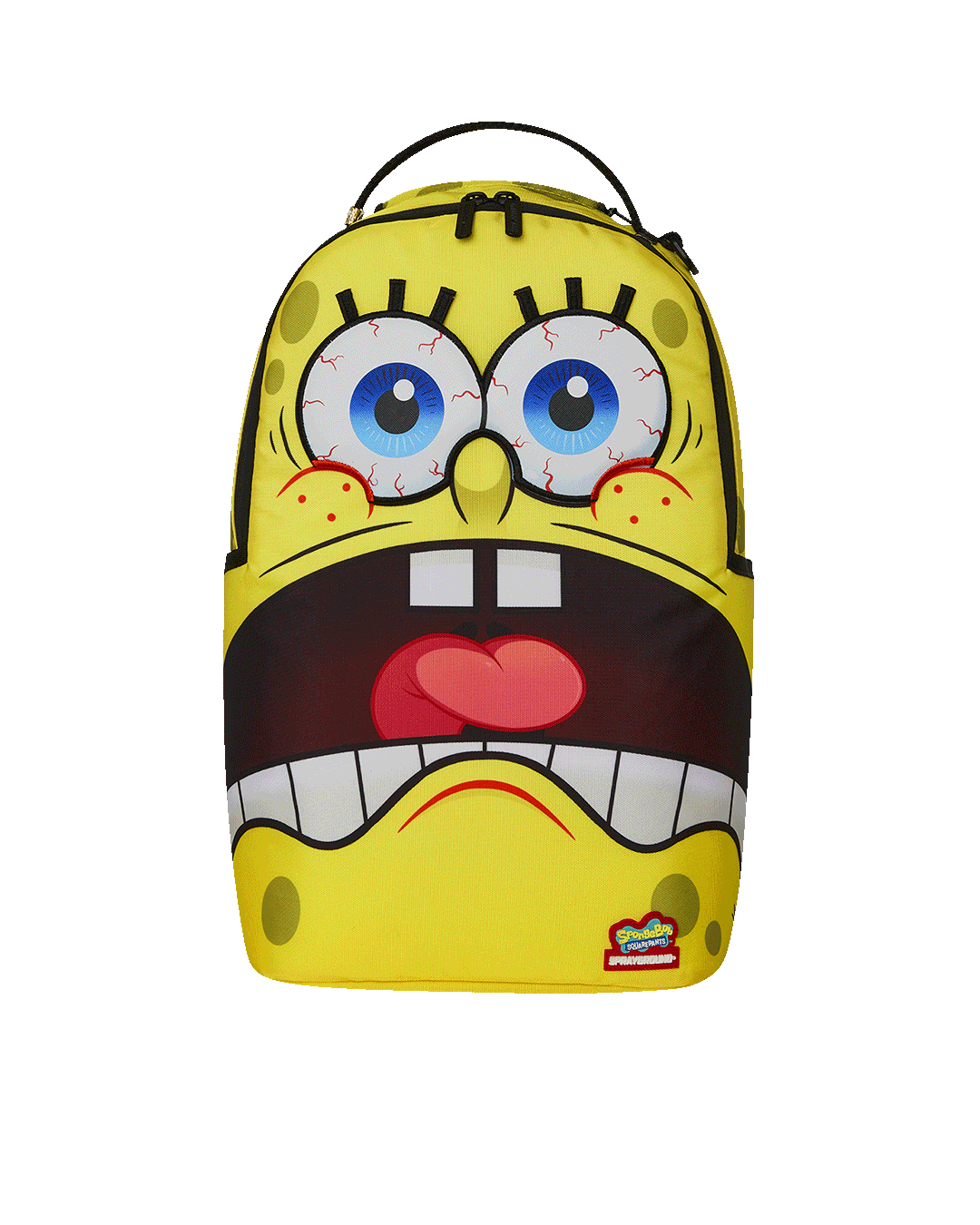 Sprayground SpongeBob Eye Pop Removable Eyes Backpack