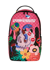 Sprayground WTF Skull Drip DLXSV Backpack