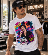 The World Is Yours Miami Vice Graphic T-Shirt – 80s Miami Streetwear Tee