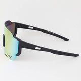 Bright Oversized Polycarbonate Shield Sunglasses: MIX