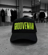 Grooveman Logo Cap – 3D Embroidered Streetwear Hat | Grooveman Exclusive