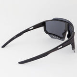 Bright Oversized Polycarbonate Shield Sunglasses: MIX