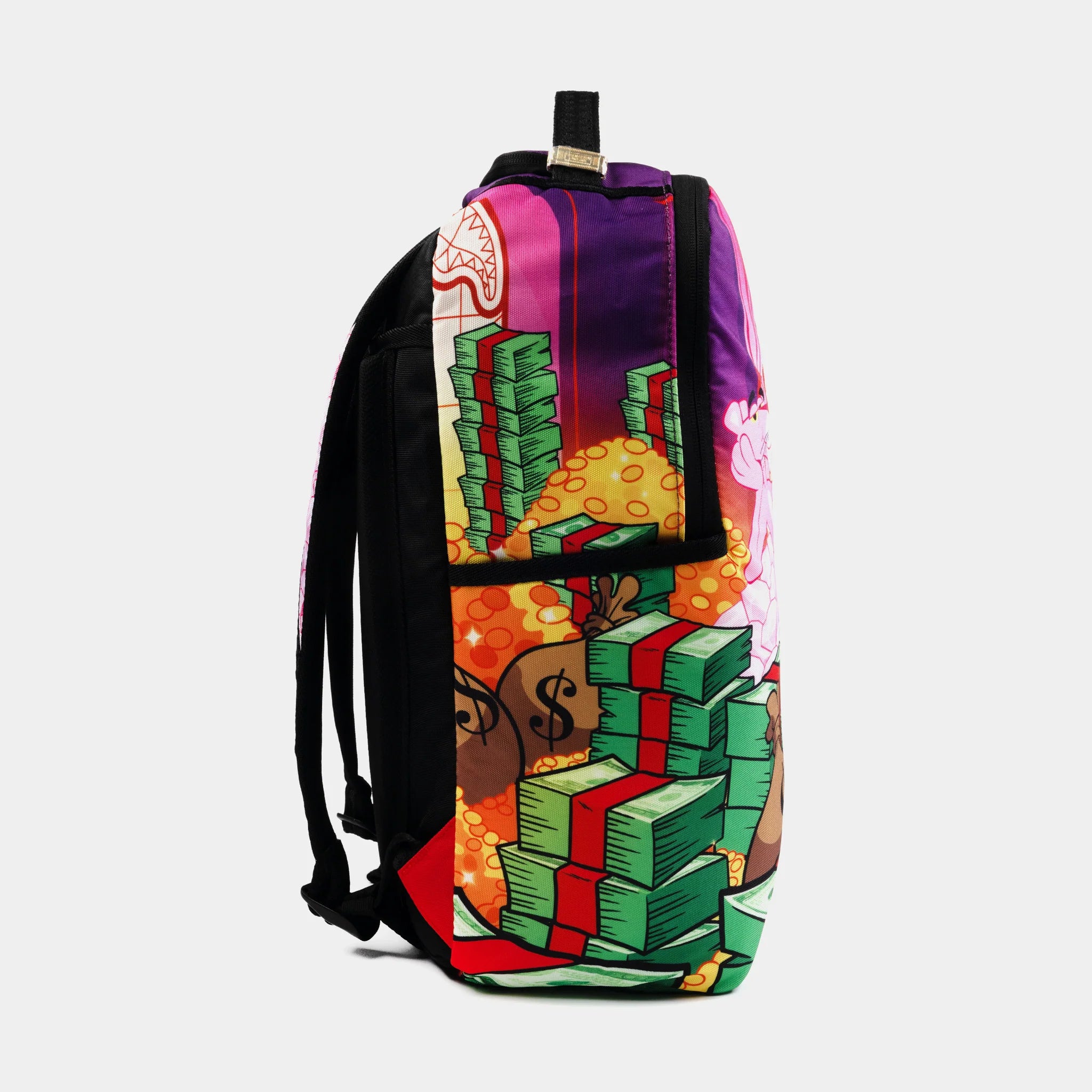 Sprayground Pink Panther Fortress of Money-Tude Backpack