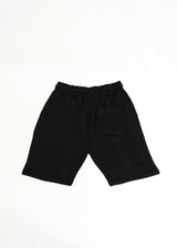 Black Heavy Blend Fleece SweatShort with Teddy Miami Print