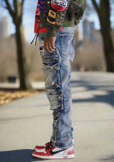 UTILITY CARGO MULTI DENIM PANTS