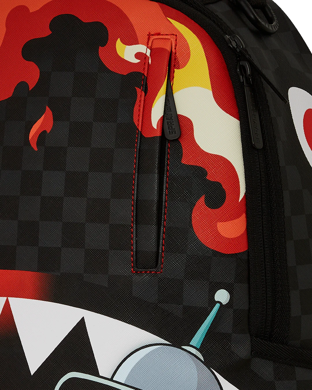 Sprayground Futurama Bender Fire  Breather DLXSV Backpack