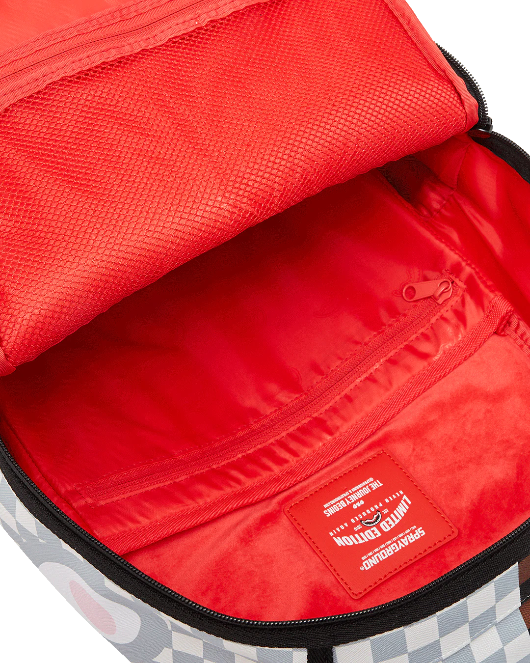 Sprayground Shark in Paris Cherry Blade Backpack