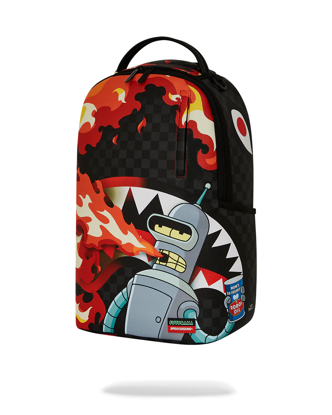 Sprayground Futurama Bender Fire  Breather DLXSV Backpack