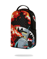 Sprayground Futurama Bender Fire  Breather DLXSV Backpack