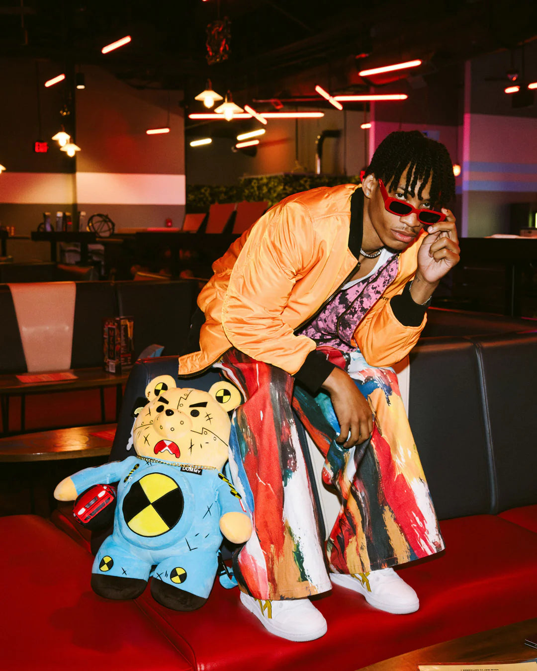 Sprayground Dummy Bear DLX Backpack