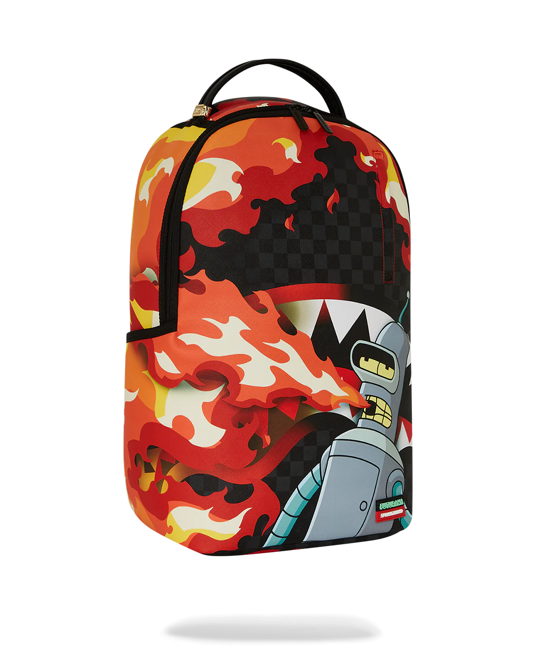 Sprayground Futurama Bender Fire  Breather DLXSV Backpack
