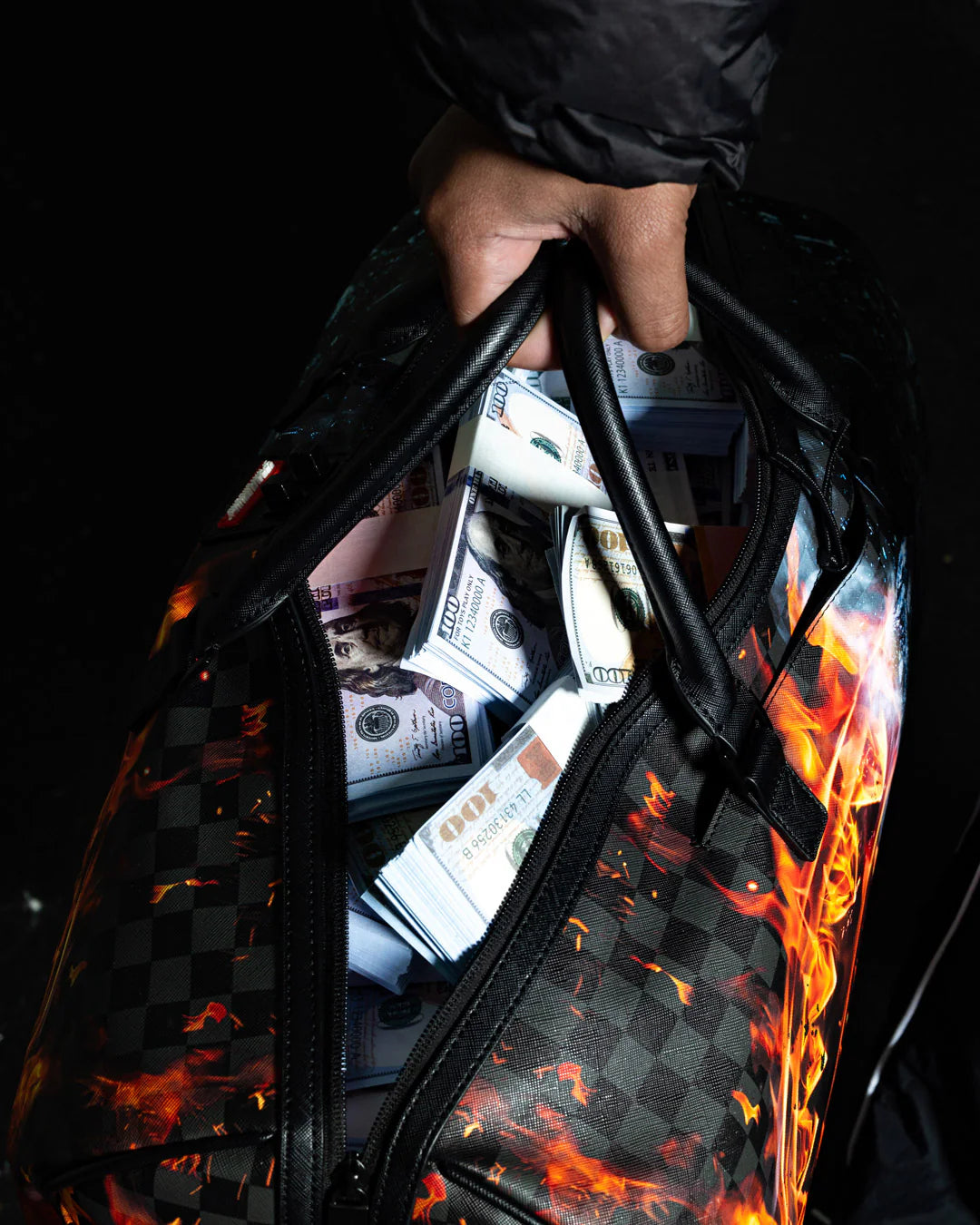 Sprayground  | Fire & Ice Shark Large Duffle