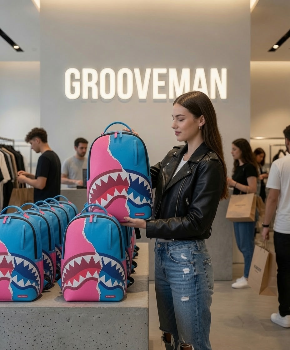 Sprayground Cotton Candy Shark Backpack