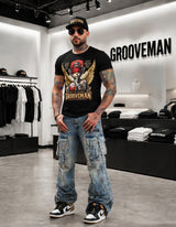Grooveman “Silent Moves” Graphic T-Shirt – Premium Streetwear Tee