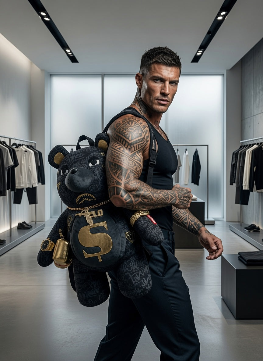 Sprayground Florida MoneyBear DLXSV BACKPACK