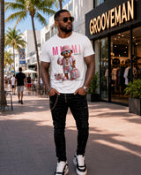 Miami Beach Life 305 Teddy Bear Graphic T-Shirt – Grooveman