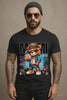 Men’s Rhinestone Graphic T-Shirt – Miami Teddy | Grooveman Streetwear
