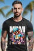 Men’s Miami Teddy Graphic T-Shirt – Neon Streetwear Design | Grooveman