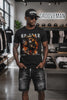 Black Island Limited Edition Distressed Denim Shorts