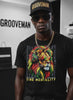 King Mentality Rasta Lion Rhinestone T-Shirt – Premium Streetwear Graphic Tee