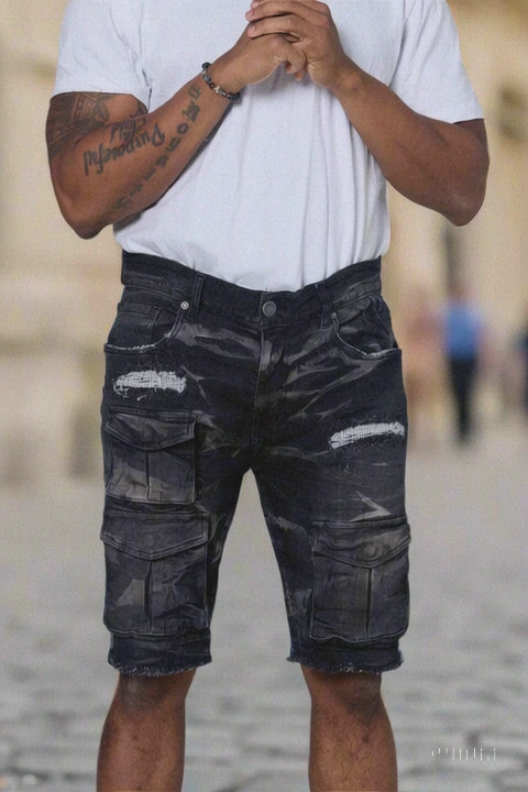 Men's Combat Denim Short