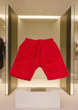 Red Heavy Blend Fleece SweatShort