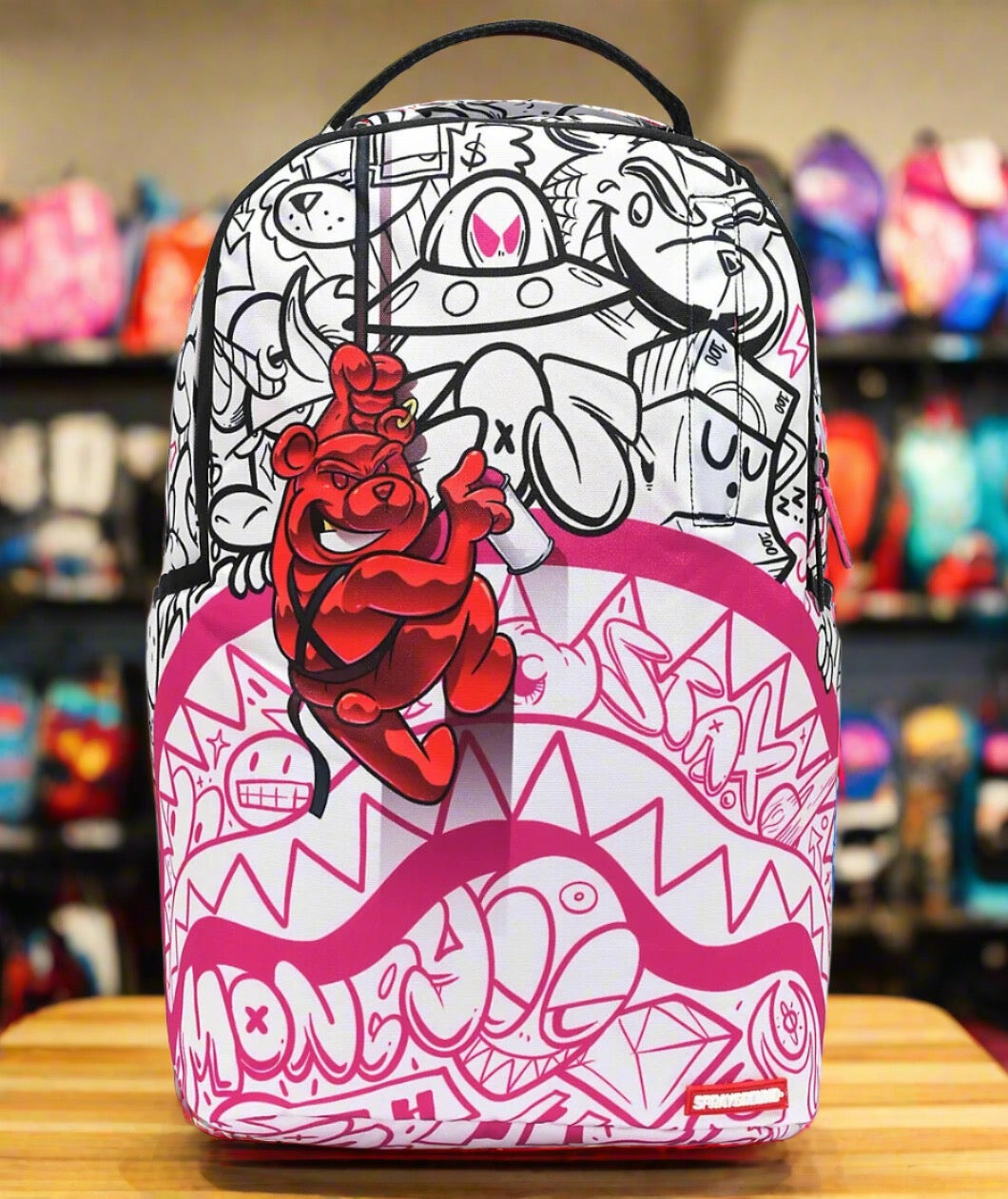 Sprayground Diablo Bear Repel Backpack