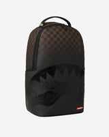 Sprayground Brown Check Ghost Drip Backpack