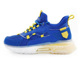 Mazino Titanium l Royal Blue Yellow Sneakers - Men