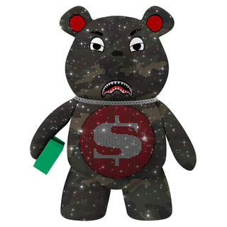 Sprayground  | Mystery Camo Rhinestones Teddy Bear backpack