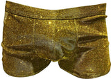 Glitter Trunk Gold Shorts - Grooveman Music