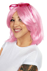 Short Pink Wig - Accessory