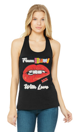 Rhinestone DTG Tank Top | From Miami with Love Full Color