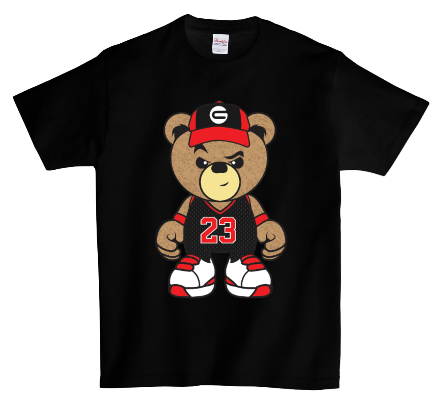 DTG T Shirt | Teddy 23 Full color Edition