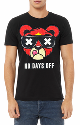 Rhinestones Full T Shirt | No Days Off Red