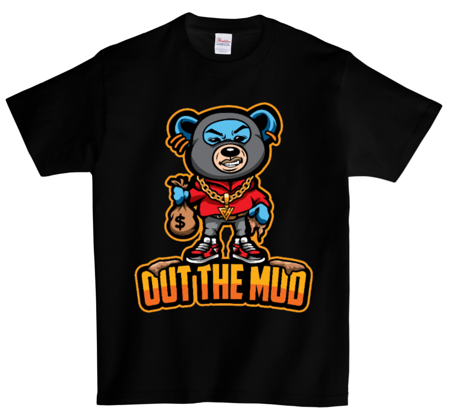 DTG T Shirt | Out the Mud Full color Edition